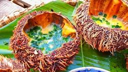 Nhum nướng mỡ hành, ngoại hình gai góc nhưng lại là đặc sản của Nam Du