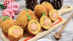 Mách bạn cách làm cơm cuộn xúc xích từ cơm thừa có sẵn trong tủ lạnh