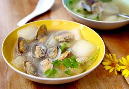 Cách làm canh bí nấu ngao cực ngon cho bữa ăn mùa hè