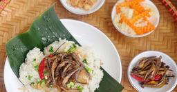 Cách làm xôi cá cơm đúng chuẩn Nha Trang, để dành ăn sáng thì hết ý