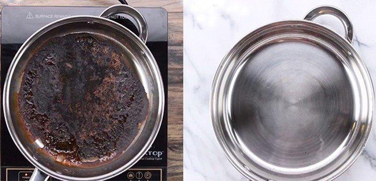 Cách làm sạch xoong nồi cháy đen chỉ bằng nguyên liệu quen thuộc trong nhà