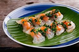 Cách làm bánh bột lọc nhân tôm bằng bột năng nhanh, ngon như bánh Huế