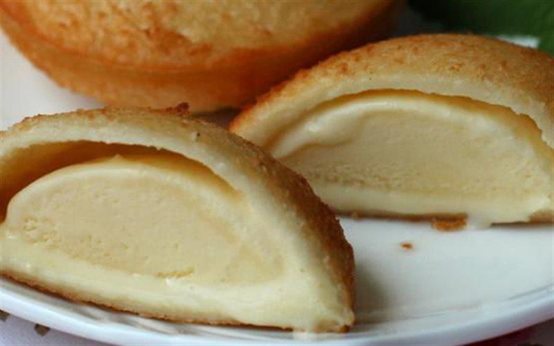 Cách làm kem chiên giòn độc đáo, bên ngoài giòn rụm bên trong mát lạnh