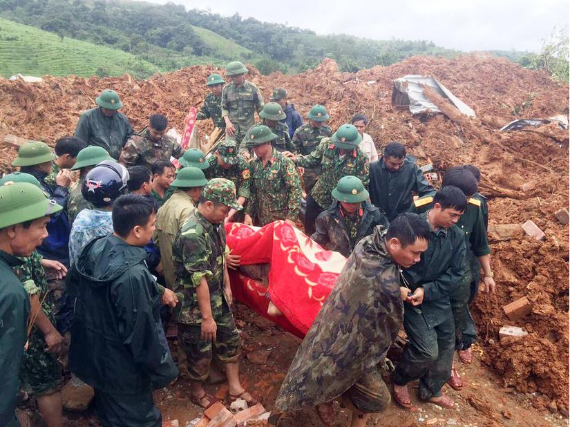 Sạt lở đất ở Quảng Trị: Tìm được thêm 1 thi thể nữa
