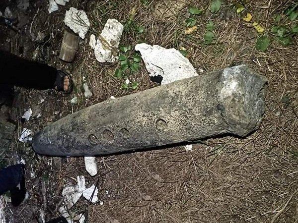 Hà Tĩnh: Người dân phát hiện ra quả bom gần 100kg ở bờ biển Kỳ Anh