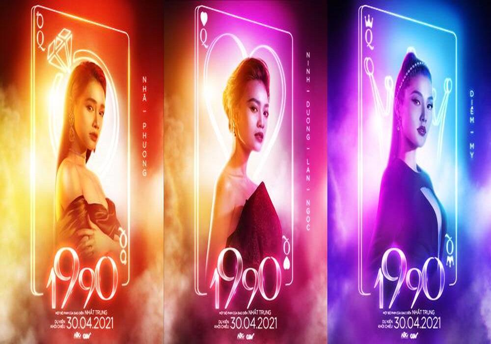 Bộ ba 'ngọc nữ' Nhã Phương - Lan Ngọc - Diễm My cùng tái xuất trong phim điện ảnh 1990