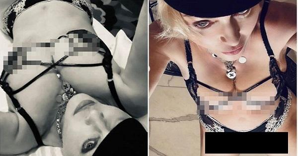 Loạt ảnh selfie không thể tin nổi của Diva Madonna ở tuổi 63