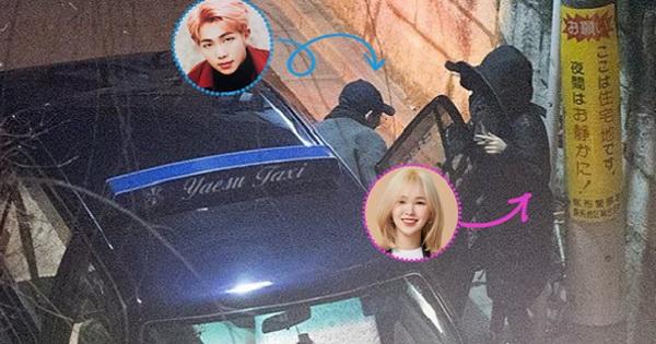 HOT: Đúng 0h 1/4 báo Hàn tung ảnh RM (BTS) và Wendy (Red Velvet) hẹn hò
