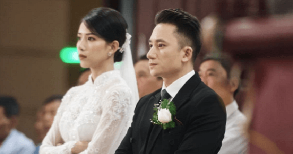 Phan Mạnh Quỳnh bảnh bao sánh bước bên vợ Khánh Vy xinh đẹp trong ngày cưới