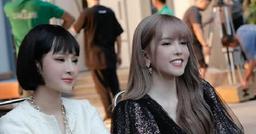 Thiều Bảo Trâm tung ảnh hậu trường cùng Hiền Hồ lộ nhan sắc "chuếnh choáng"