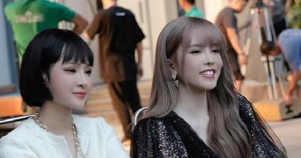 Thiều Bảo Trâm tung ảnh hậu trường cùng Hiền Hồ lộ nhan sắc "chuếnh choáng"