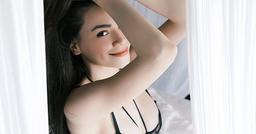 Bị chê mập, Hồ Ngọc Hà diện nội y hững hờ, khoe thân hình mướt mắt