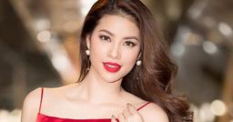 Câu chuyện "cồng kềnh" về bức ảnh ghép Phạm Hương tại họp báo HHHVVN 2021