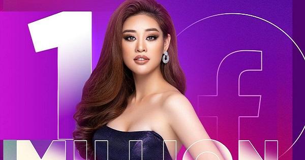 Thêm 255 ngàn fan trong 4 ngày, fanpage Khánh Vân cán mốc 1 triệu follow