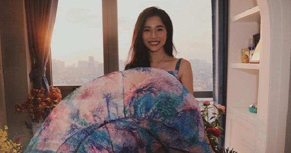 Học cú xoay váy của H'Hen Niê, bà xã Shark Hưng suýt "lộ"