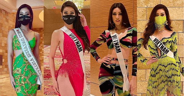 Diện 30 bộ trang phục trong 10 ngày, Khánh Vân được các Hoa hậu khác gọi là "Miss Fashion"