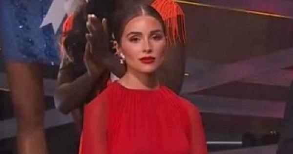 Hoa hậu Olivia Culpo lên tiếng về biểu cảm "khó ở" khi Miss Mexico giành vương miện