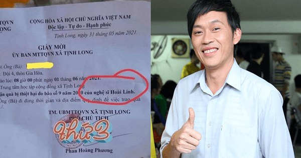 Cư dân mạng lại soi ra chi tiết khó hiểu khi Hoài Linh gửi quà từ thiện đến người dân miền Trung