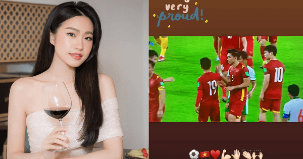 Doãn Hải My thức cả đêm cổ vũ cho Đoàn Văn Hậu, thế này không yêu sao được