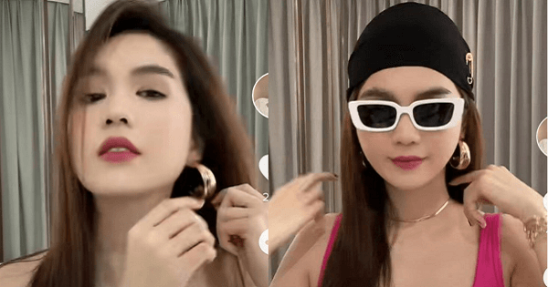 "Đu trend" biến hình khuấy đảo TikTok, Ngọc Trinh được khen "quá chất chơi"