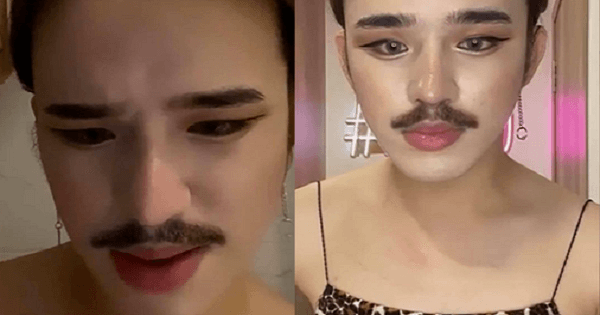 Trần Đức Bo để râu và mặc áo 2 dây dù khẳng định là trai thẳng