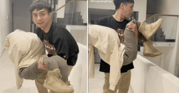 "Danh hài" Hồ Quang Hiếu bị khán giả lên án vì làm clip bày trò nguy hiểm