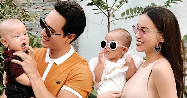 Vợ chồng Hồ Ngọc Hà lên đồ chụp ảnh tại cổng nhà vẫn đẹp không thua tạp chí