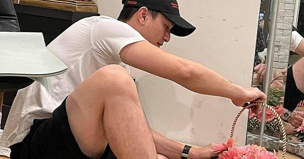 Nợ 200 triệu, Huỳnh Anh được bạn gái khen: Biết cắm hoa không biết cắm sừng