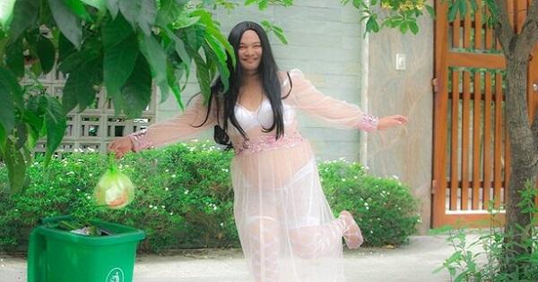 Bộ ảnh Vinh Râu giả làm "Chi Pu bụng mỡ" bỗng hot trở lại sau ồn ào ly hôn