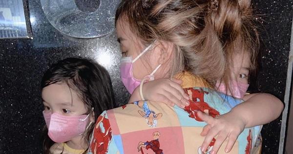 Vợ cũ Hoài Lâm hoảng hốt ôm 2 con gái tháo chạy trong đêm vì hỏa hoạn