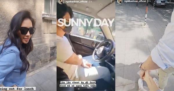 Ngô Thanh Vân nay quay luôn vlog "ngày hạnh phúc" với tình trẻ Huy Trần