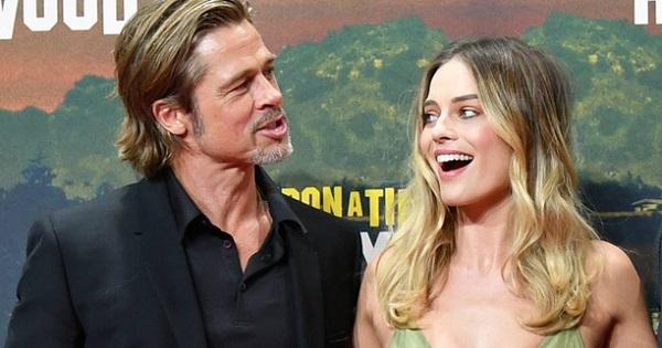 Rộ tin Brad Pitt tán tỉnh bạn diễn Margot Robbie dù cô đã có chồng