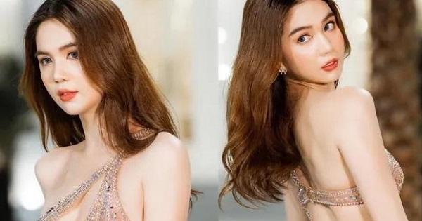 Ngọc Trinh diện áo tắm lấp lánh, body nuột nà nhưng vòng 1 khác lạ