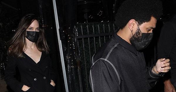 Angelina Jolie lại đi ăn tối với The Weeknd, sau đó cùng về nhà riêng