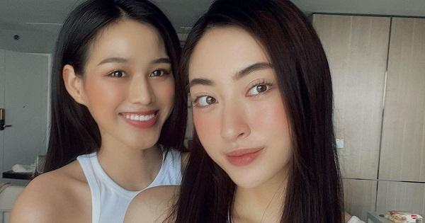 Miss World cận kề, Đỗ Thị Hà sang nhà Lương Thùy Linh để "tầm sư học đạo"