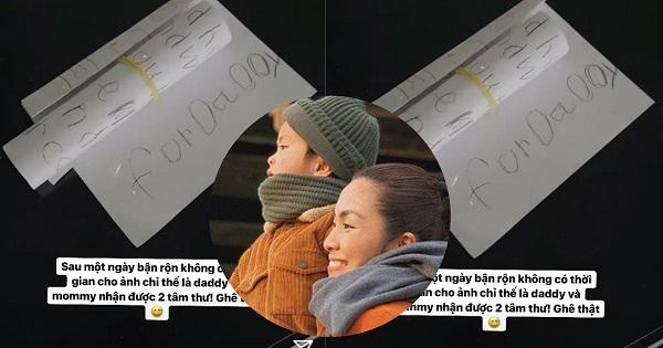 Con trai Hà Tăng viết tâm thư gửi bố mẹ để nhắc nhở điều này