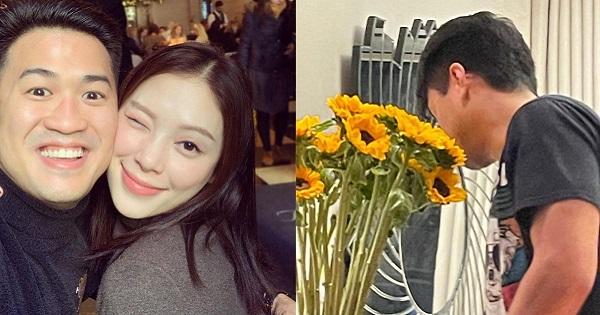 Vừa từ Mỹ về, Phillip Nguyễn đã có hành động "là lạ" với bạn gái Linh Rin
