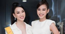Đỗ Thị Hà và Ngọc Thảo tiễn Ái Nhi đến Ai Cập chinh chiến Miss Intercontinental 2021