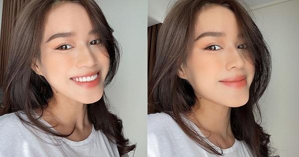 Tháo niềng răng, Đỗ Thị Hà cười tươi hơn, nhan sắc thăng hạng hẳn