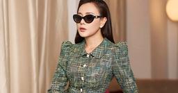 Phương Oanh tung ảnh sang chảnh, thon thả, clip hậu trường có giống ảnh?