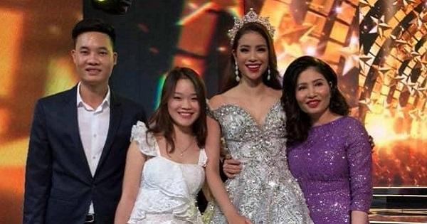 Lộ diện em trai và em dâu kín tiếng của Hoa hậu Phạm Hương