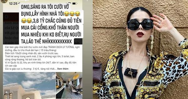 Lệ Quyên tiết lộ giá "tổ ấm" mới: 3,6 tỷ chỉ đủ tiền mua cổng