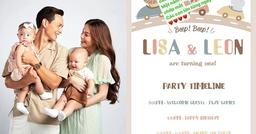 Hồ Ngọc Hà tung thiệp mời, tiết lộ loạt tiết mục hay ho trong tiệc đầy tháng Lisa - Leon
