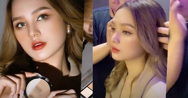 Ảnh hậu trường "bóc" nhan sắc thật của hotgirl Xoài Non