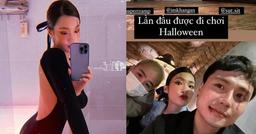 Nghi vấn Khả Ngân dùng điện thoại của Thanh Sơn chụp hình gợi cảm trong nhà tắm đêm Halloween