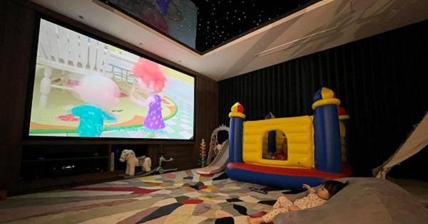 Cường Đô La khoe rạp phim sang chảnh tại gia của con gái, nhưng tâm điểm lại là cách dạy con