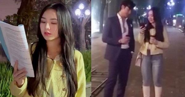 Lộ clip Nhan Phúc Vinh hẹn hò Quỳnh Kool tại hồ Hoàn Kiếm