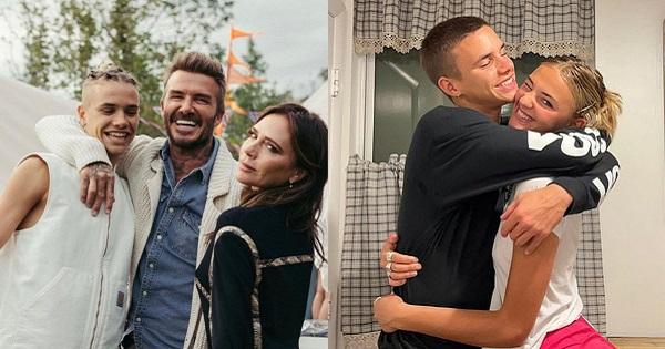 Con dâu tương lai nhà David Beckham viết nghệ danh mẹ chồng lên mông