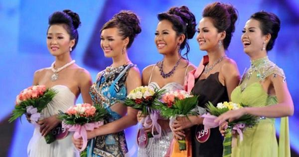 Top 5 được khen xinh đẹp nhất lịch sử thi nhan sắc Việt