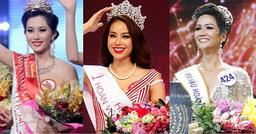 Ảnh đăng quang của dàn Hoa hậu Việt: Đẹp như Đặng Thu Thảo, nhiều ý kiến như Kỳ Duyên